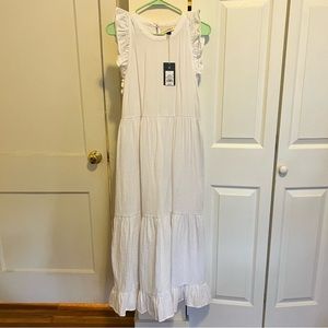 Universal Standard tiered maxi dress